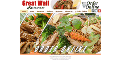 Desktop Screenshot of greatwallvaldosta.com